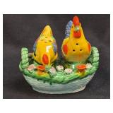 (B) Salt and Pepper Shakers As Pictured Made In