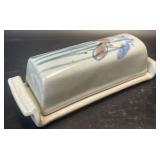 (B) Vintage Ceramic Butter Dish 8ï¿½