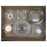 (D) Several Assorted Ashtrays As Pictured