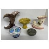 (D) Assorted Pottery etc Including Redware and
