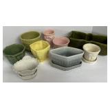 (D) Assorted Planters Including UPCO, Shawnee etc