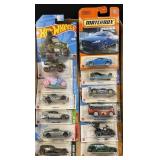 (C) 12 Hot Wheels and Matchbox Cars NIB As