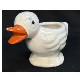 (D) Vintage McCoy Quacking Baby Duck Planter -