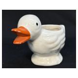 (D) Vintage McCoy Quacking Baby Duck Planter -
