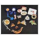 (B) Assorted Longaberger Basket Tie Ons