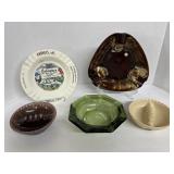 (D) Assorted Ashtrays as Shown