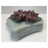 (B) Vintage Trinket Box 5 1/2ï¿½ x 4ï¿½