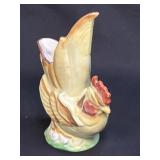 (D) Vintage Ceramic Rooster Creamer Made In