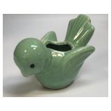 (D) Vintage McCoy Pottery Singing Bird Planter