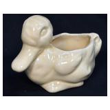 (D) Vintage Mid-Century Ohio Art Pottery Yellow