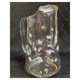 (A) Corning Pyrex Stardust Beverage Pitcher With