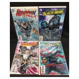 (D) 4 Assorted Comic Books As Pictured