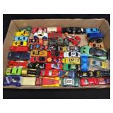 (D) Several Assorted Diecast and Plastic Cars As