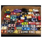 (D) Several Assorted Diecast and Plastic Cars As