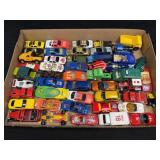 (D) Several Assorted Diecast and Plastic Cars As