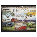 (D) 8ï¿½ X 11.75ï¿½ Metal Sign As Pictured