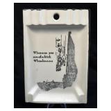 (A) Vintage Ashtray Comedy You SOB Jackass Donkey