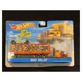 (D) 2022 Hot Wheels Super Rigs - Road Roller Bone