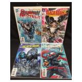 (D) 4 Assorted Comic Books As Pictured