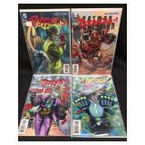 (D) 4 Assorted Comic Books As Pictured