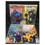 (D) 4 Assorted Comic Books As Pictured