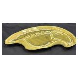 (A) Vintage California Pottery Ashtray Olive