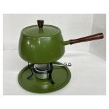 (F) Aluminum Fondue Pot as Shown