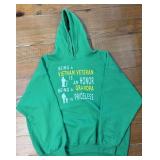 (F) Vietnam Veteran/Grandpa Hoodie Size 3XL NEW