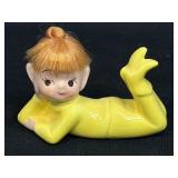 (A) Rare Napcoware Fairy Elf/Pixie/Sprite Yellow