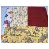 (M) Assorted Quilting Material As Pictured