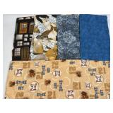 (M) Assorted Quilting Material As Pictured