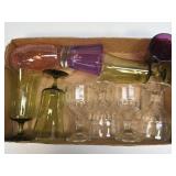 (M) Assorted Lot As Pictured Including Stemware