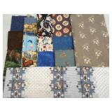 (M) Assorted Quilting Material As Pictured