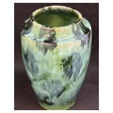 (A) Early Brush McCoy Turquoise Onyx Glaze