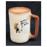 (A) Vintage Pottery Ozarks Hillbilly Souvenir