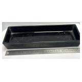 (F) Clay Black Vanity Tray 16"