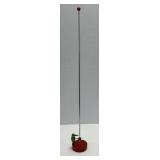 (F) Vintage Wooden Toy on Pole-Climbing