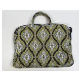 (E) Vera Bradley Laptop Sleeve Tote Bag in