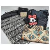 (M) Assorted Wallets, Bags, Jewelry Storage As