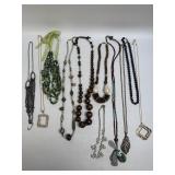(M) 11 Pc Costume Jewelry As Pictured