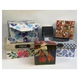 (M) Assorted Storage/Gift Boxes As Pictured
