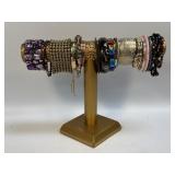 (M) Bracelet Display Stand And Several Assorted