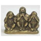 (E) Vintage Hear No Evil, See No Evil, Speak No