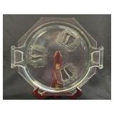 (E) Vintage Jeanette Baltimore Pear Glass Serving