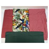(M) Assorted Quilting Material As Pictured