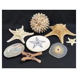 (M) Assorted Nautical Items As Pictured-Knobby