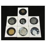 (SC) 7 Foreign Coins As Pictured
