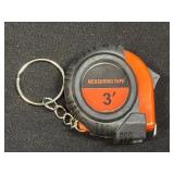 (SC) Mini Keychain 3ï¿½ Tape Measure