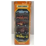 (G) 5 Matchbox Cars By Mattel in Original