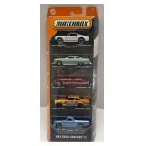 (G) 5 Matchbox Cars By Mattel in Original